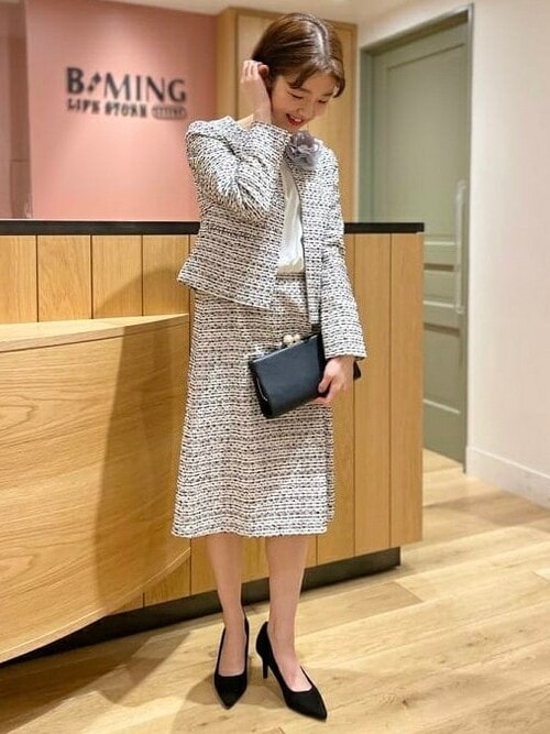 B Ming By Beams Women B Ming Life Store By Beams B Ming By Beamsのセットアップを使ったコーディネート Wear