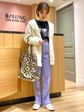 B:MING by BEAMS WOMENさん（レディース・155cm）の冬コーディネート