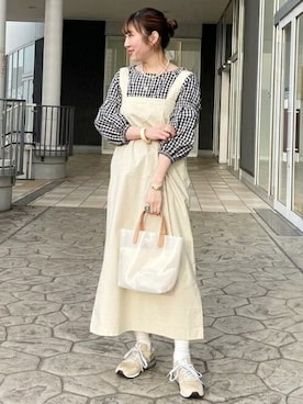 「orcival」｜「アイテム（アクセサリー）」を使った、B:MING by BEAMS WOMENさん（レディース・158cm）の冬コーディネート