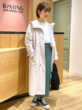 B:MING by BEAMS WOMENさん（レディース・155cm）の春コーディネート