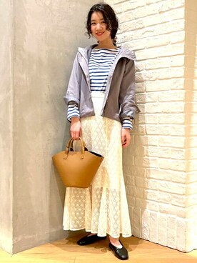 B:MING by BEAMS WOMENさん（レディース・159cm）の春コーディネート