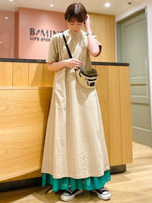 Universal Overall ユニバーサルオーバーオール のワンピース ドレスを使った人気ファッションコーディネート Sciaky