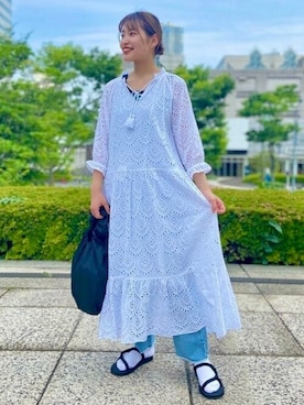 B:MING by BEAMS WOMENさん（レディース・160cm）の夏コーディネート