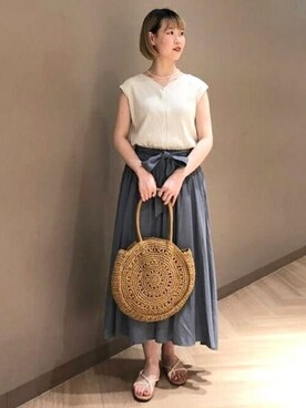 B:MING by BEAMS WOMENさん（レディース・158cm）の夏コーディネート