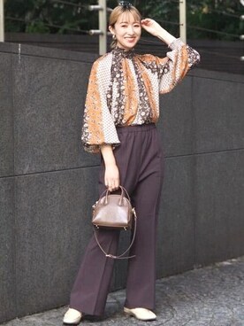 B:MING by BEAMS WOMENさん(レディース・158cm)の秋コーディネート