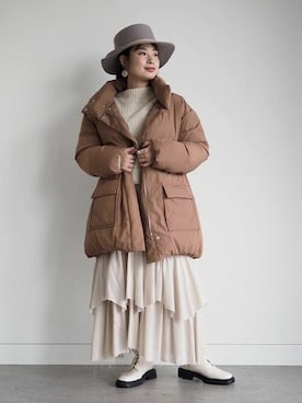 B:MING by BEAMS WOMENさん(レディース・153cm)の冬コーディネート