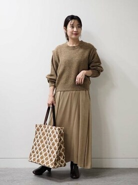 B:MING by BEAMS WOMENさん（レディース・153cm）の冬コーディネート