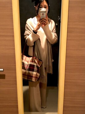 せりさん（レディース・155cm）の秋コーディネート