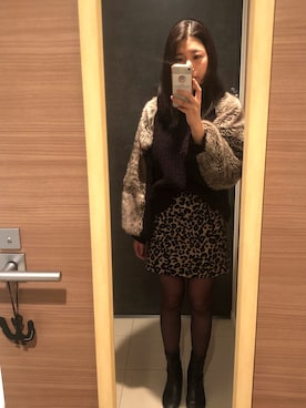 せりさん（レディース・155cm）の冬コーディネート