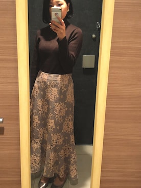 「gargle（ガーグル）のアイテム」を使った、せりさん（レディース・155cm）の春コーディネート