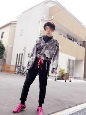 「PUMA by MIHARA YASUHIRO（プーマバイミハラヤスヒロ）のアイテム」を使った、nyさん（メンズ・170cm）の夏コーディネート