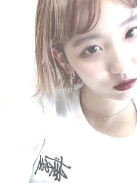 「STUUSYのアイテム（パーカー、ホワイト系）」を使った、ももたろうさん（レディース・154cm）の秋コーディネート