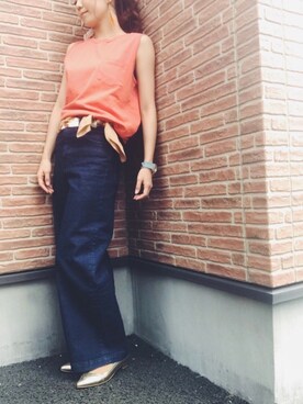 aoi.kurumiさん（レディース・166cm）の夏コーディネート