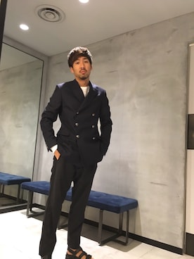 「DIESEL OSAKA」｜SHOさん（メンズ・177cm）の秋コーディネート