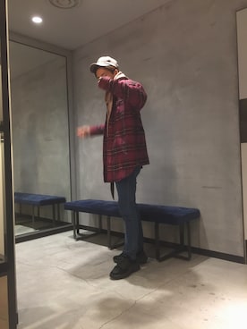「DIESEL OSAKA」｜SHOさん（メンズ・177cm）の冬コーディネート