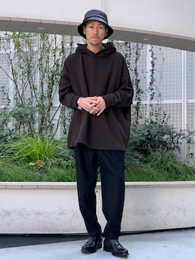 Shunsuke Itoさん（メンズ・173cm）の冬コーディネート