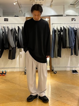 「Lui's（ルイス）のアイテム（スニーカー）」を使った、Shunsuke Itoさん（メンズ・173cm）の冬コーディネート