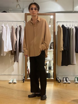 「GUCCI（グッチ）のアイテム」を使った、Shunsuke Itoさん（メンズ・173cm）の春コーディネート