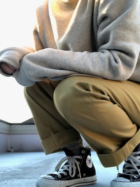 「marka（マーカ）のアイテム（その他トップス）」を使った、くじらさん（レディース・155cm）の冬コーディネート
