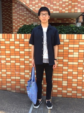 「Saint Laurent」｜「アイテム（その他）」を使った、Daisuke Aさん（メンズ・168cm）の夏コーディネート