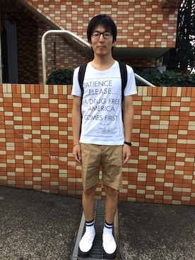 「BARENA（バレナ）のアイテム」を使った、Daisuke Aさん（メンズ・168cm）の秋コーディネート