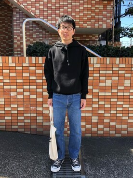 「caban（キャバン）のアイテム」を使った、Daisuke Aさん（メンズ・168cm）の春コーディネート