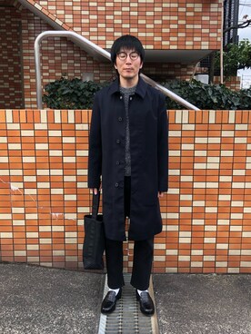 「かき氷」｜Daisuke Aさん（メンズ・168cm）の冬コーディネート