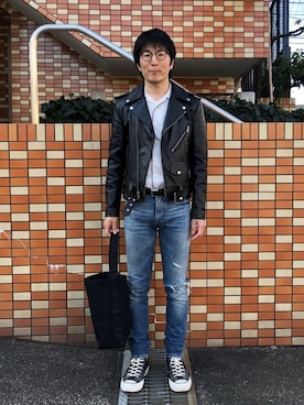 Daisuke Aさんの（SAINT LAURENT PARIS | サンローランパリ）を使ったコーディネート