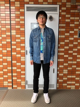 「TAKAHIROMIYASHITATheSoloIst.（タカヒロミヤシタザソロイスト）のアイテム（パンツ）」を使った、Daisuke Aさん（メンズ・168cm）の春コーディネート