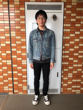 「TAKAHIROMIYASHITATheSoloIst.（タカヒロミヤシタザソロイスト）のアイテム（パンツ）」を使った、Daisuke Aさん（メンズ・168cm）の春コーディネート