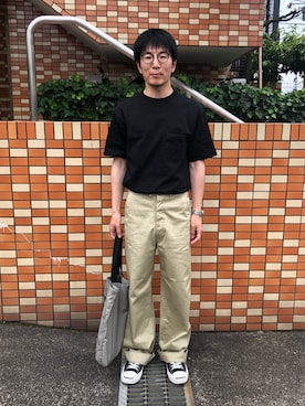 「かき氷」｜Daisuke Aさん（メンズ・168cm）の春コーディネート