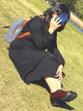 「Canal 4℃（カナルヨンドシー）のアイテム（アクセサリー）」を使った、やっちゃんさん（レディース・146cm）の春コーディネート