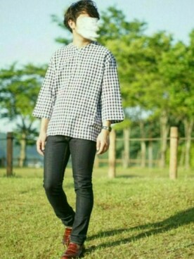 とむぴさん(メンズ・171cm)の春コーディネート