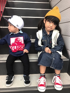 3kids❁⃘mamaさんのコーディネート