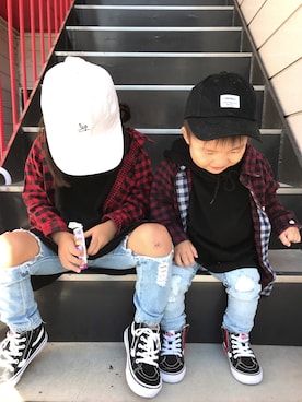 3kids❁⃘mamaさんのコーディネート