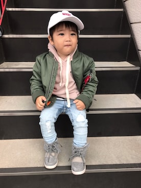 3kids❁⃘mamaさんのコーディネート