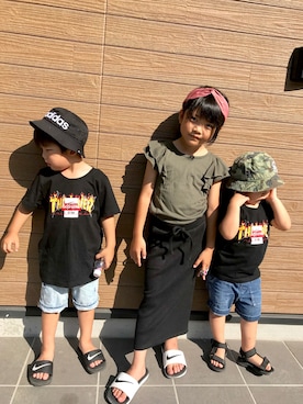 3kids❁⃘mamaさんのコーディネート