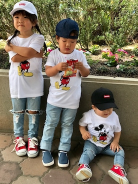 3kids❁⃘mamaさんのコーディネート