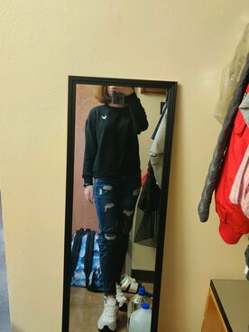 「ONLY（オンリー）のアイテム（パンツ）」を使った、sybillinさん（レディース・165cm）の秋コーディネート