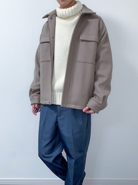 「ASTRONOMY（アストロノミー）のアイテム（テーラードジャケット）」を使った、たくみさん（メンズ・171cm）の冬コーディネート