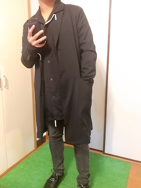 「A.S.M（エーエスエム）のアイテム（ジャケット/アウター）」を使った、Alex さん（メンズ・173cm）の秋コーディネート