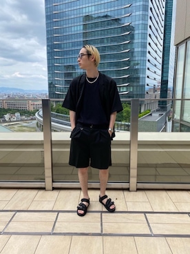 Syunsuke Mizuhataさん（メンズ・185cm）の夏コーディネート