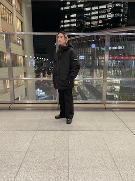 「Columbia Black Label（コロンビアブラックレーベル）のアイテム（ジャケット/アウター）」を使った、Syunsuke Mizuhataさん（メンズ・185cm）の冬コーディネート