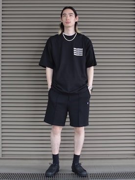 「sonic youth（ソニックユース）のアイテム」を使った、Syunsuke Mizuhataさん（メンズ・185cm）の夏コーディネート