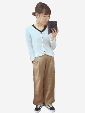 アズ☺︎さん（レディース・159cm）の冬コーディネート