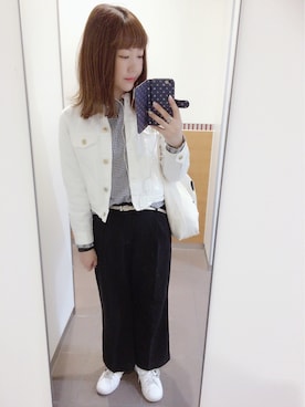 アズ☺︎さん（レディース・159cm）の春コーディネート