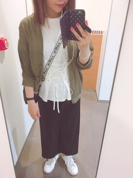 アズ☺︎さん（レディース・159cm）の夏コーディネート