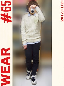 くたお＠ﾎﾞｰｲｯｼｭさん（レディース・151cm）の秋コーディネート