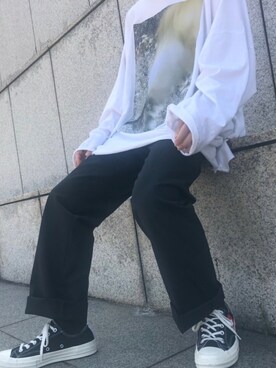 「shiyoh」｜け さん（メンズ・160cm）の春コーディネート