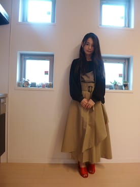 sara375さん(レディース・154cm)の秋コーディネート